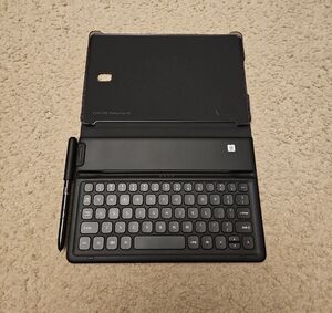 Samsung S4 Black Tablet Keyboard Case with S Pen Holder